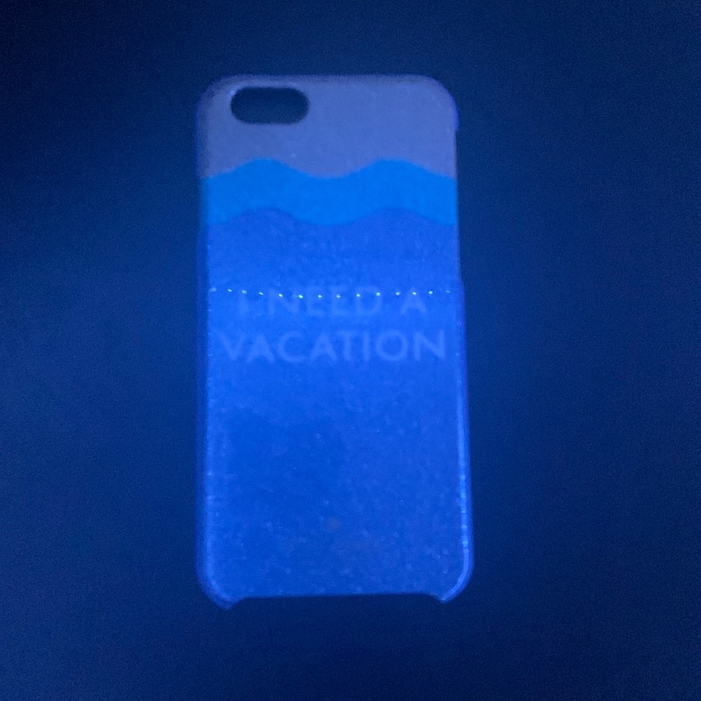 “I need a vacation” iPhoto case